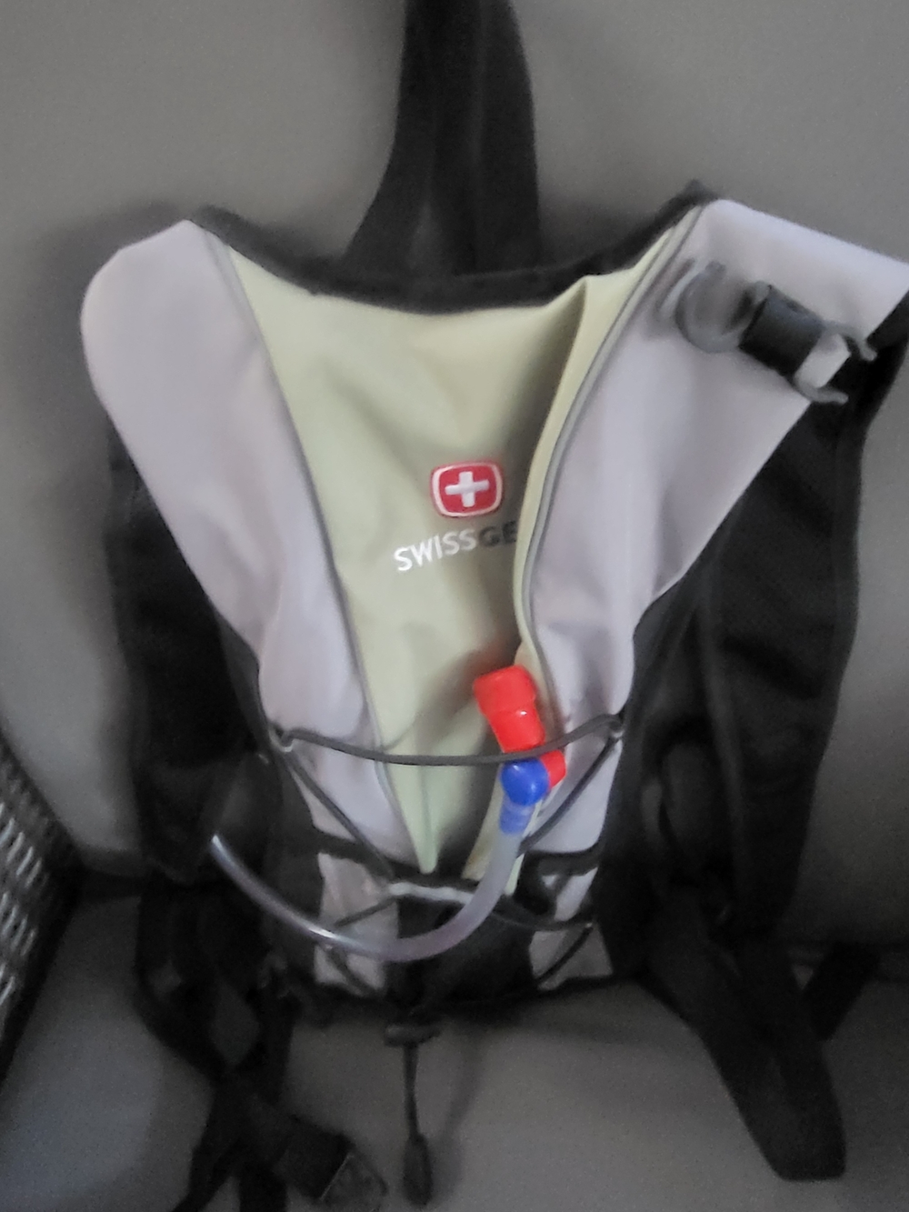 SWISSGEAR Hydration Backpack in Olive Green Black and Gray